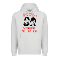 Dove Grey baader–meinhof raf original 70s design Premium Hoodie - linhVisuals