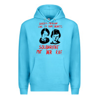 Ocean Blue baader–meinhof raf original 70s design Premium Hoodie - linhVisuals