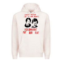 Pale Pink baader–meinhof raf original 70s design Premium Hoodie - linhVisuals