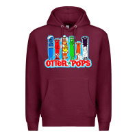 Burgundy otter pops anime character Premium Hoodie - linhVisuals