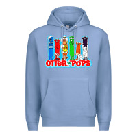 Colony Blue otter pops anime character Premium Hoodie - linhVisuals