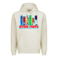 Oatmeal Heather otter pops anime character Premium Hoodie - linhVisuals