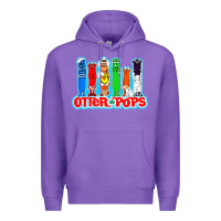 Purple otter pops anime character Premium Hoodie - linhVisuals