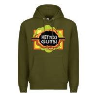 Army Green hey you guys   the electric company Premium Hoodie - linhVisuals