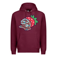 Burgundy chocolate covered strawberry Premium Hoodie - linhVisuals