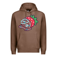 Chestnut chocolate covered strawberry Premium Hoodie - linhVisuals