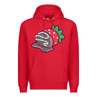 Red chocolate covered strawberry Premium Hoodie - linhVisuals