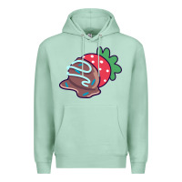 Seafoam chocolate covered strawberry Premium Hoodie - linhVisuals