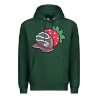 Sports Green chocolate covered strawberry Premium Hoodie - linhVisuals