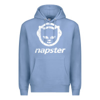 Colony Blue napster light Premium Hoodie - linhVisuals