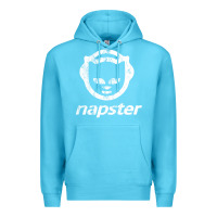 Ocean Blue napster light Premium Hoodie - linhVisuals