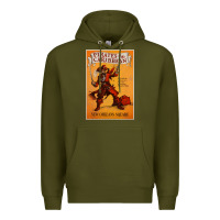 Army Green pirates of the caribbean film Premium Hoodie - linhVisuals