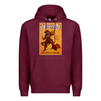 Burgundy pirates of the caribbean film Premium Hoodie - linhVisuals