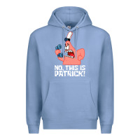 Colony Blue no this is patrick Premium Hoodie - linhVisuals