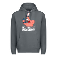 Rock no this is patrick Premium Hoodie - linhVisuals