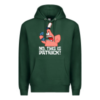 Sports Green no this is patrick Premium Hoodie - linhVisuals