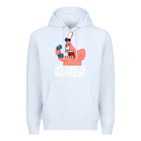 White no this is patrick Premium Hoodie - linhVisuals