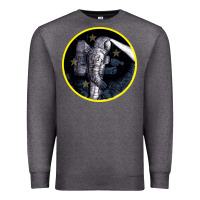 Charcoal Heather Space Travel Premium Sweatshirt - Bettercallsaul