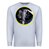 Heather Grey Space Travel Premium Sweatshirt - Bettercallsaul