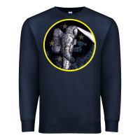 Navy Space Travel Premium Sweatshirt - Bettercallsaul