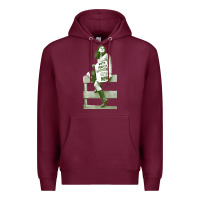 Burgundy bernadette devlin retro irish fanart Premium Hoodie - linhVisuals