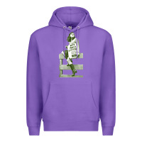 Purple bernadette devlin retro irish fanart Premium Hoodie - linhVisuals