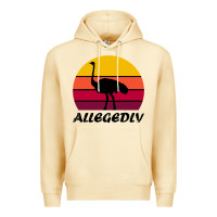 Pina Colada retro vintage allegedly ostrich Premium Hoodie - linhVisuals