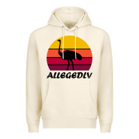 Tofu retro vintage allegedly ostrich Premium Hoodie - linhVisuals