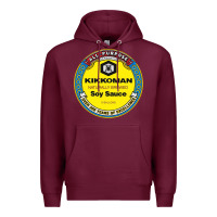 Burgundy all purpose kikkoman Premium Hoodie - linhVisuals