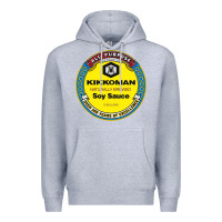 Heather Grey all purpose kikkoman Premium Hoodie - linhVisuals