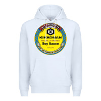 White all purpose kikkoman Premium Hoodie - linhVisuals