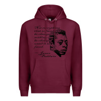 Burgundy james baldwin Premium Hoodie - linhVisuals