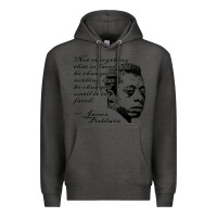 Charcoal Heather james baldwin Premium Hoodie - linhVisuals