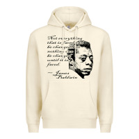 Sandshell james baldwin Premium Hoodie - linhVisuals