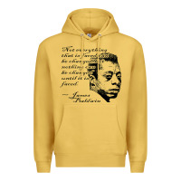 Antique Gold james baldwin Premium Hoodie - linhVisuals