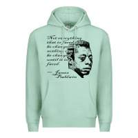 Seafoam james baldwin Premium Hoodie - linhVisuals