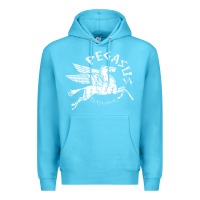 Ocean Blue ivory pegasus Premium Hoodie - linhVisuals