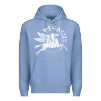 Colony Blue ivory pegasus Premium Hoodie - linhVisuals