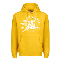Lemon ivory pegasus Premium Hoodie - linhVisuals