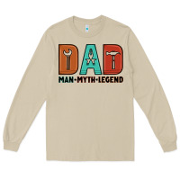 Mushroom dad man myth legend Long Sleeve Tee - Artiststas