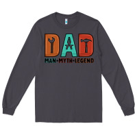 Smoke dad man myth legend Long Sleeve Tee - Artiststas