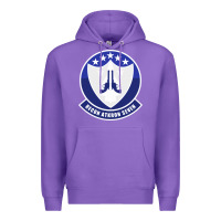 Purple ra 5c vigilante patch Premium Hoodie - linhVisuals