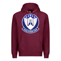 Burgundy ra 5c vigilante patch Premium Hoodie - linhVisuals