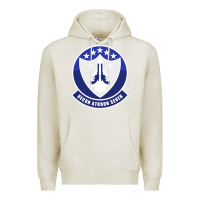 Oatmeal Heather ra 5c vigilante patch Premium Hoodie - linhVisuals