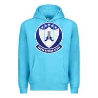 Ocean Blue ra 5c vigilante patch Premium Hoodie - linhVisuals