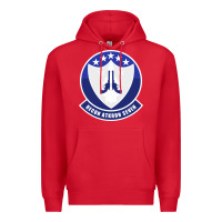 Red ra 5c vigilante patch Premium Hoodie - linhVisuals