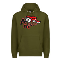 Army Green jackals Premium Hoodie - linhVisuals