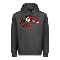 Charcoal Heather jackals Premium Hoodie - linhVisuals