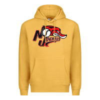 Mustard jackals Premium Hoodie - linhVisuals