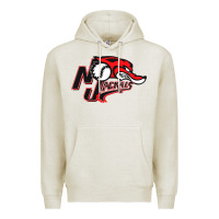 Oatmeal Heather jackals Premium Hoodie - linhVisuals